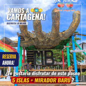 reserva 5 islas cartagena