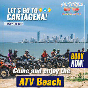 ATV Cartagena – Tierra Bomba Island & Bocachica Adventure! 🏝️🔥